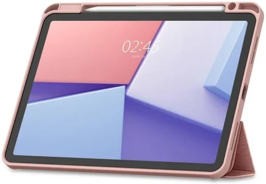 Spigen Urban Fit iPad Air 11 (24/25/26) / Air 10.9 (22/20) Hoes Book Case Roze afbeelding 7