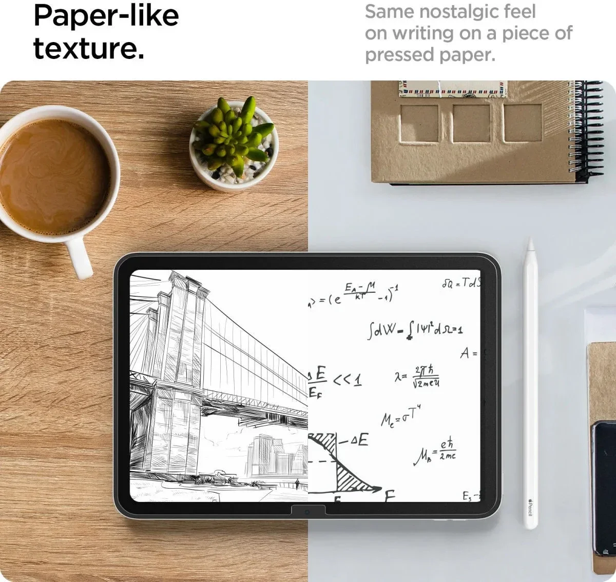 Spigen Paper Touch iPad Pro 13 (2024/2025) Screen Protector met Montageframe afbeelding 4