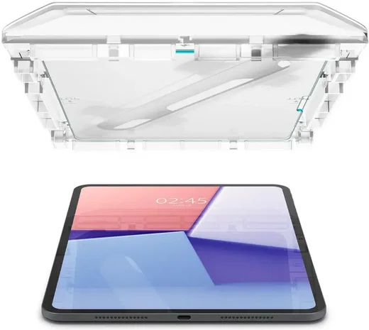 Spigen EZ Fit GLAS.tR iPad Pro 11 (2024/2025) Screen Protector 1-Pack afbeelding 10