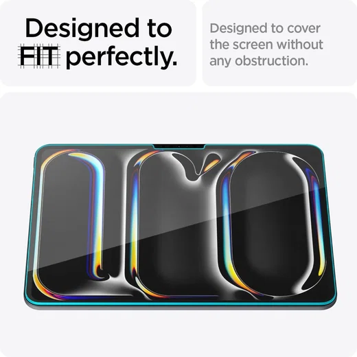 Spigen EZ Fit GLAS.tR iPad Pro 11 (2024/2025) Screen Protector 1-Pack afbeelding 5
