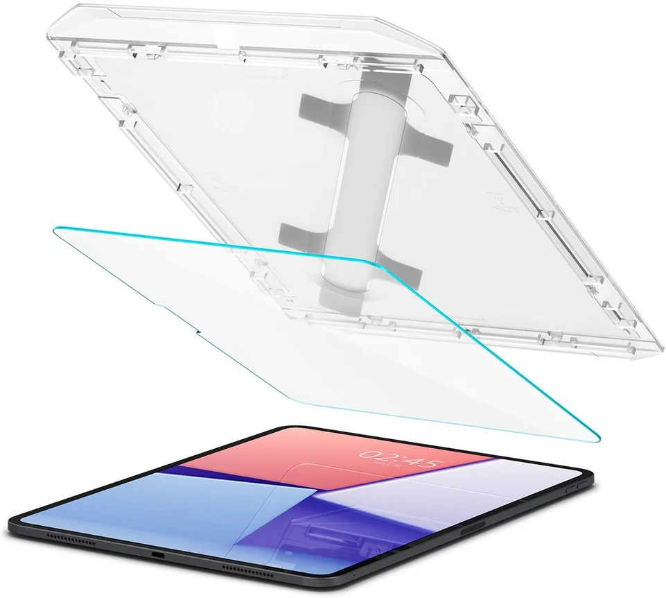 Spigen EZ Fit GLAS.tR iPad Pro 13 (2024/2025) Screen Protector 1-Pack afbeelding 3