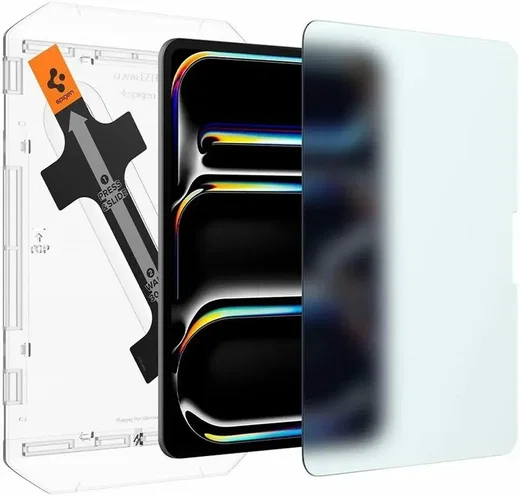 Spigen Paper Touch iPad Pro 11 (2024/2025) Screen Protector met Montageframe afbeelding 2