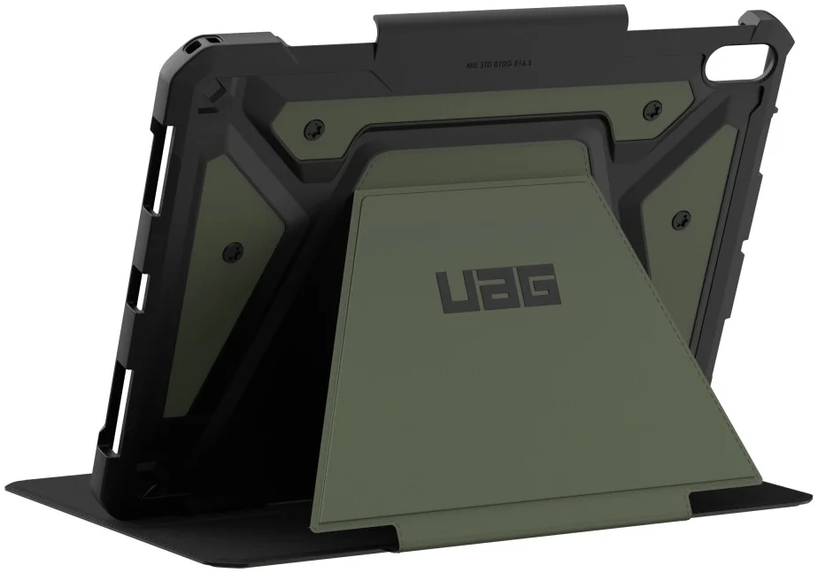 Urban Armor Gear Metropolis SE iPad Air 11 (2024/2025) Hoes Book Case Groen afbeelding 10