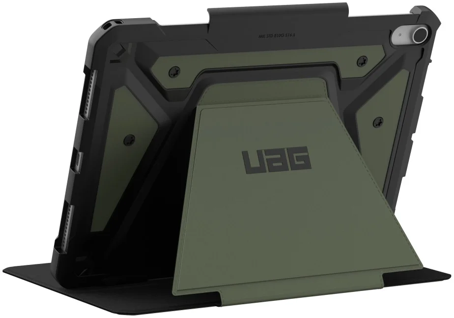 Urban Armor Gear Metropolis SE iPad Air 11 (2024/2025) Hoes Book Case Groen afbeelding 2