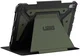 Urban Armor Gear Metropolis SE iPad Air 11 (2024/2025) Hoes Book Case Groen afbeelding 2