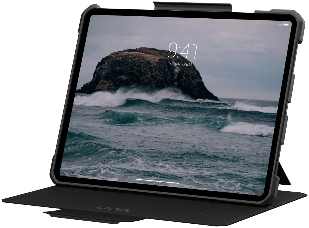 UAG Metropolis SE iPad Pro 13 (2024/2025) Hoes Book Case Zwart afbeelding 9
