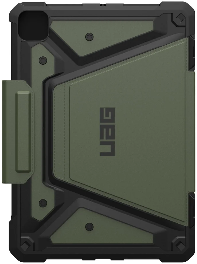 Urban Armor Gear Metropolis SE iPad Pro 11 (2024/2025) Hoes Book Case Groen afbeelding 15