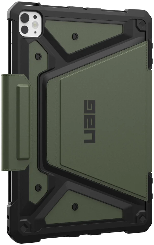 Urban Armor Gear Metropolis SE iPad Pro 11 (2024/2025) Hoes Book Case Groen afbeelding 2