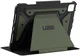 Urban Armor Gear Metropolis SE iPad Pro 11 (2024/2025) Hoes Book Case Groen afbeelding 21