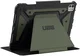 Urban Armor Gear Metropolis SE iPad Pro 11 (2024/2025) Hoes Book Case Groen afbeelding 3