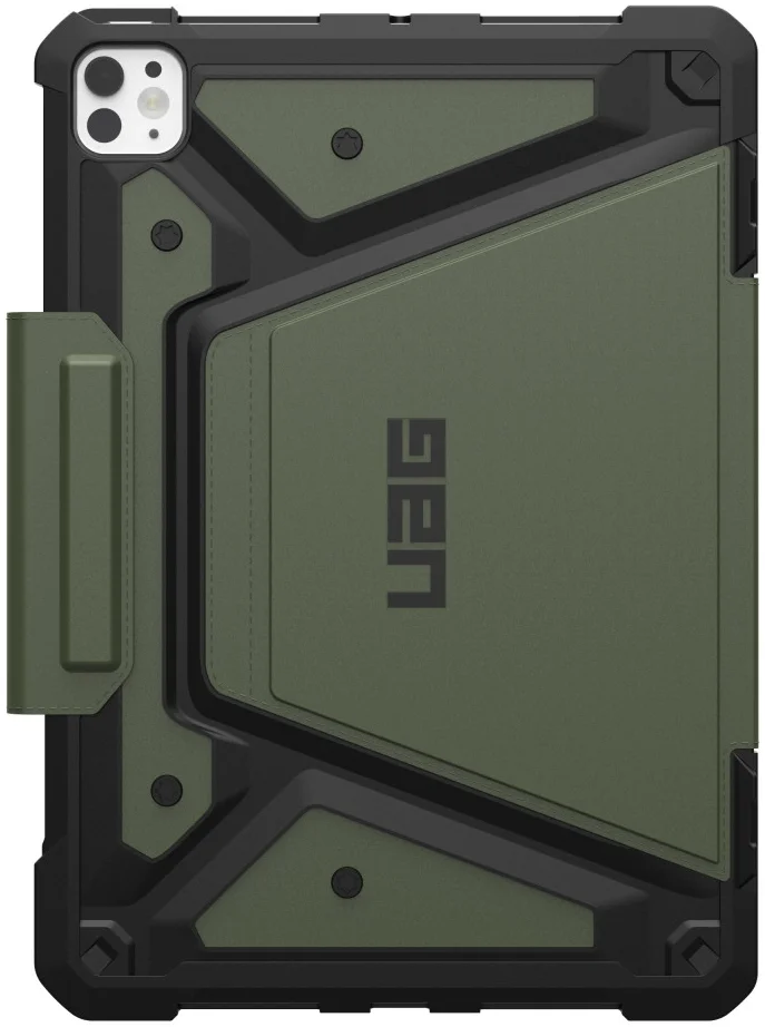 Urban Armor Gear Metropolis SE iPad Pro 11 (2024/2025) Hoes Book Case Groen afbeelding 4