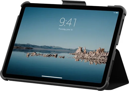 Urban Armor Gear Plyo iPad Pro 11 (2024/2025) Hoes Book Case Zwart afbeelding 2