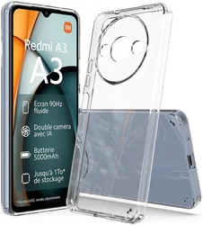 Xiaomi Redmi A3 Hoesje Dun TPU Back Cover Transparant afbeelding