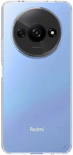 Xiaomi Redmi A3 Hoesje Dun TPU Back Cover Transparant afbeelding 3