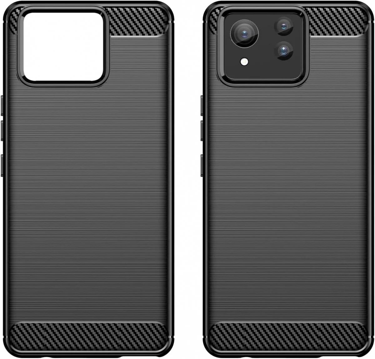 Asus Zenfone 11 Ultra Hoesje Geborsteld TPU Flexibele Back Cover Zwart afbeelding 10
