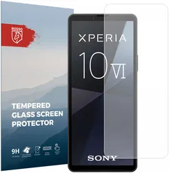 Rosso Sony Xperia 10 VI 9H Tempered Glass Screen Protector afbeelding