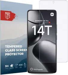 Rosso Xiaomi 14T / 14T Pro 9H Tempered Glass Screen Protector afbeelding