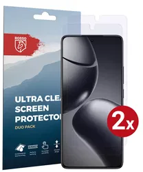 Rosso Xiaomi 14T / 14T Pro Screen Protector Case Friendly Folie Duo Pack afbeelding