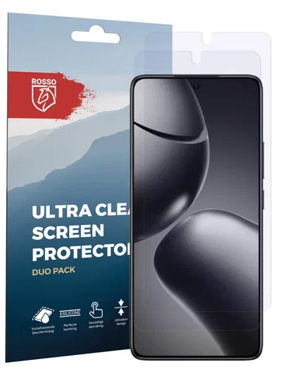 Rosso Xiaomi 14T / 14T Pro Screen Protector Case Friendly Folie Duo Pack afbeelding 7
