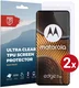 Rosso Motorola Edge 50 Ultra Screen Protector Ultra Clear Duo Pack