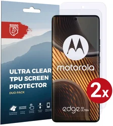 Rosso Motorola Edge 50 Ultra Screen Protector Ultra Clear Duo Pack afbeelding