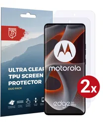 Rosso Motorola Edge 50 Pro Screen Protector Ultra Clear Duo Pack afbeelding