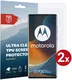 Rosso Motorola Edge 50 Fusion Screen Protector Ultra Clear Duo Pack