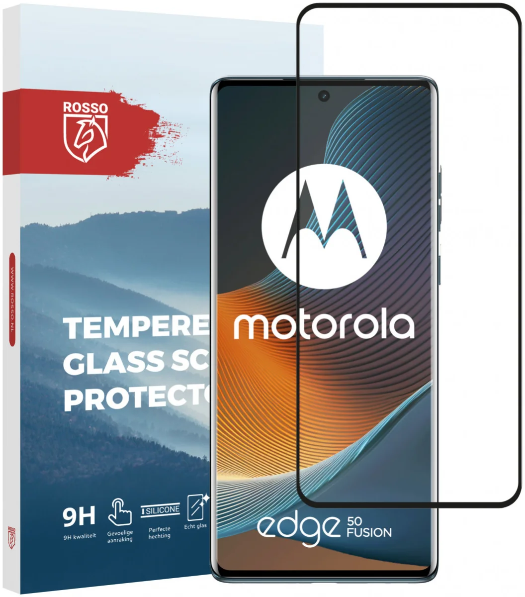 Rosso Motorola Edge 50 Fusion 9H Tempered Glass Screen Protector afbeelding 1