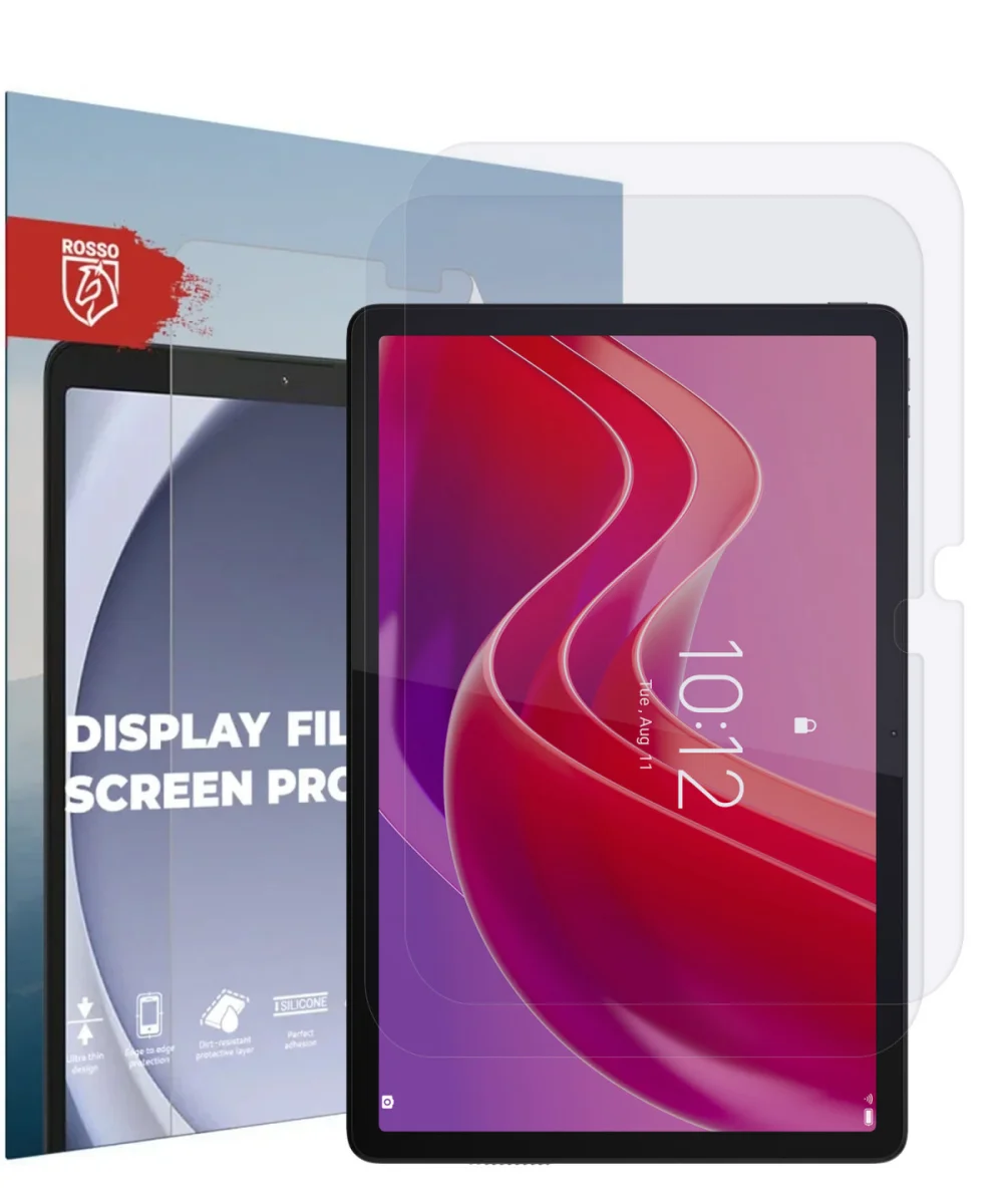 Rosso Lenovo Tab M11 Screen Protector Ultra Clear Folie Duo Pack afbeelding 6
