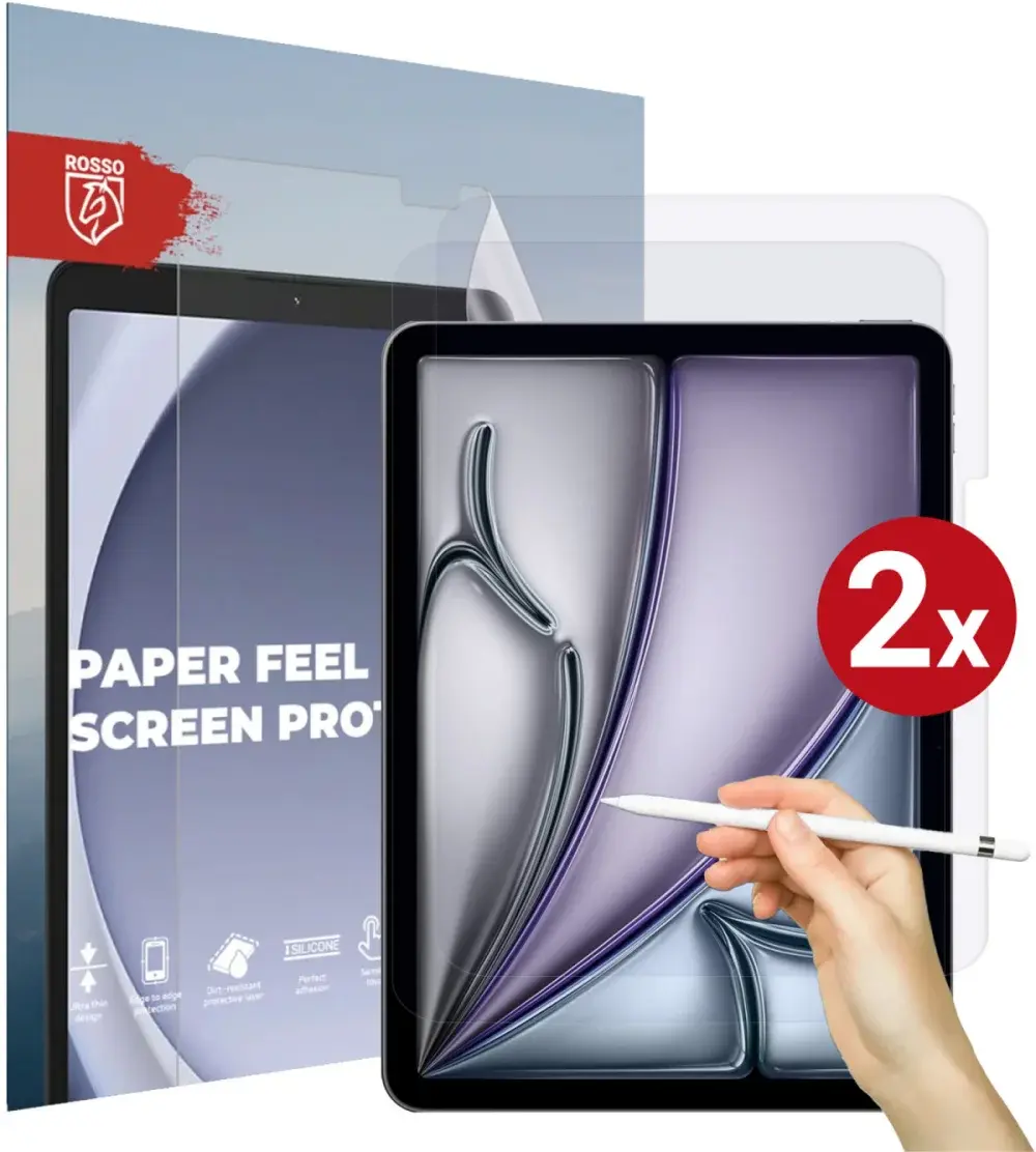 Rosso iPad 10.9 (2022)/11 (2025)/ Air 11 Screen Protector Paper Feel afbeelding 1