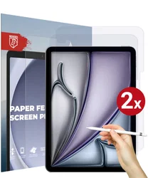 Rosso Apple iPad Air 13 (24/25/26) Screen Protector Paper Feel Folie Duo Pack afbeelding