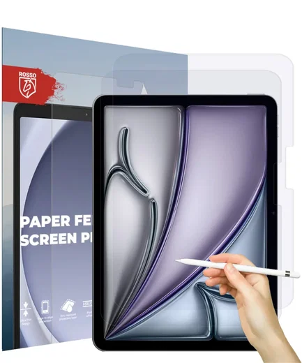 Rosso Apple iPad Air 13 (24/25/26) Screen Protector Paper Feel Folie Duo Pack afbeelding 5