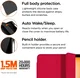 Eiger Storm 250m Stylus iPad Air 13 (24/25/26) Hoes Book Case Pen Houder Rood afbeelding 2