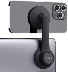 iOttie Terus MagSafe Telefoonhouder voor Laptop/MacBook/Monitor Zwart afbeelding