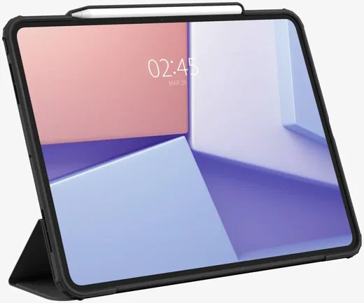 Spigen Air Skin Pro iPad Pro 13 (2024/2025) Hoes Book Case Zwart afbeelding 6