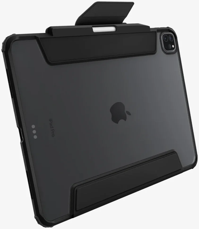 Spigen Air Skin Pro iPad Pro 13 (2024/2025) Hoes Book Case Zwart afbeelding 7