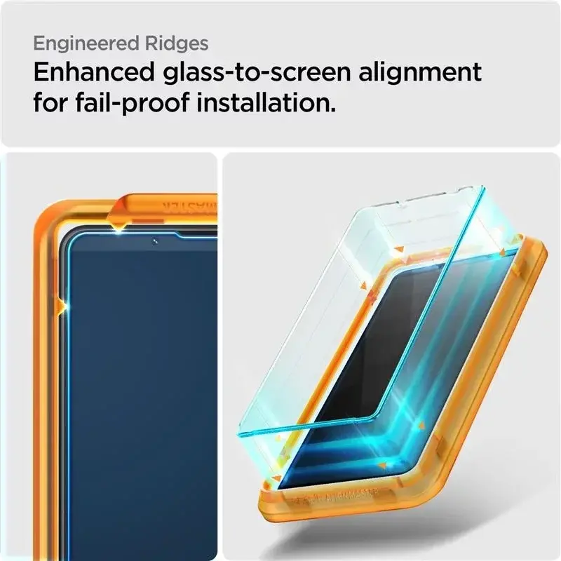 Spigen AlignMaster Sony Xperia 1 VI Screen Protector Tempered Glass (2-Pack) afbeelding 4
