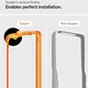Spigen AlignMaster Sony Xperia 1 VI Screen Protector Tempered Glass (2-Pack) afbeelding 8