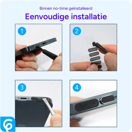 Stofdichte Gaas Luidspreker/Speaker voor Telefoon & Tablet 20 Pack afbeelding 3