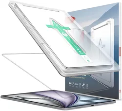 Rosso iPad Air 11/10.9 (2022)/11 (2025) Tempered Glass met Installatietray afbeelding