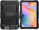 Samsung Galaxy Tab S6 Lite (2024) Hoes met Screen Protector en Handriem Zwart afbeelding 1
