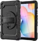 Samsung Galaxy Tab S6 Lite (2024) Hoes met Screen Protector en Handriem Zwart afbeelding 16