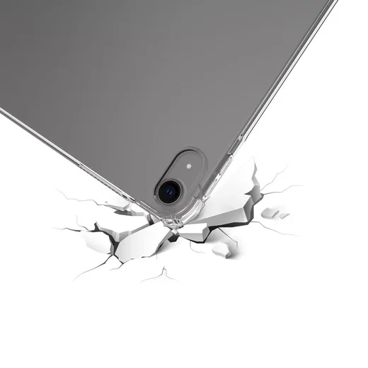 Apple iPad Air 11 (2024/2025) Hoes Schokbestendige TPU Back Cover Transparant afbeelding 2