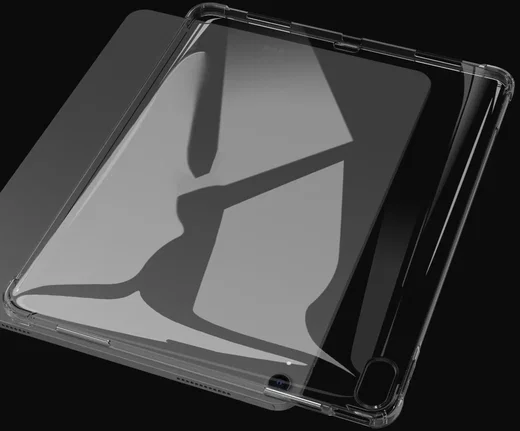 Apple iPad Air 11 (2024/2025) Hoes Schokbestendige TPU Back Cover Transparant afbeelding 7