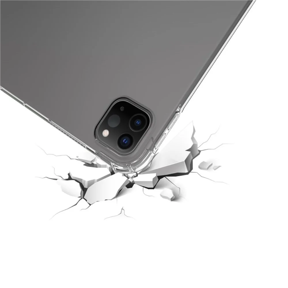 Apple iPad Pro 11 (2024/2025) Hoes Schokbestendige TPU Back Cover Transparant afbeelding 4
