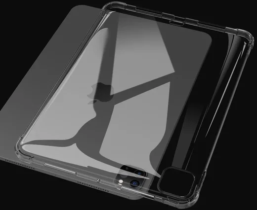 Apple iPad Pro 11 (2024/2025) Hoes Schokbestendige TPU Back Cover Transparant afbeelding 7