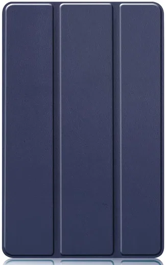 Samsung Galaxy Tab S6 Lite Hoes Tri-Fold Book Case met Standaard Blauw afbeelding 10