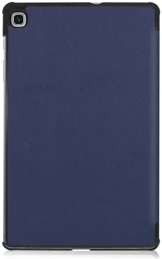 Samsung Galaxy Tab S6 Lite Hoes Tri-Fold Book Case met Standaard Blauw afbeelding 11