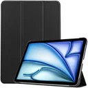 Apple iPad Air 11 (2024/2025) Hoes Tri-Fold Book Case met Standaard Zwart