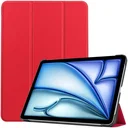 Apple iPad Air 11 (2024/2025) Hoes Tri-Fold Book Case met Standaard Rood